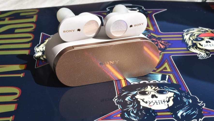 Sony WF-1000MX3 true wireless in-ears met case