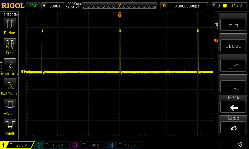 Pura Dodo - 1 Khz pulse - direct