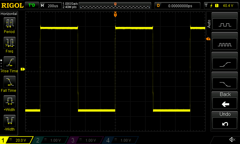 Pura Dodo - 1 Khz square - electronic load - no PSU